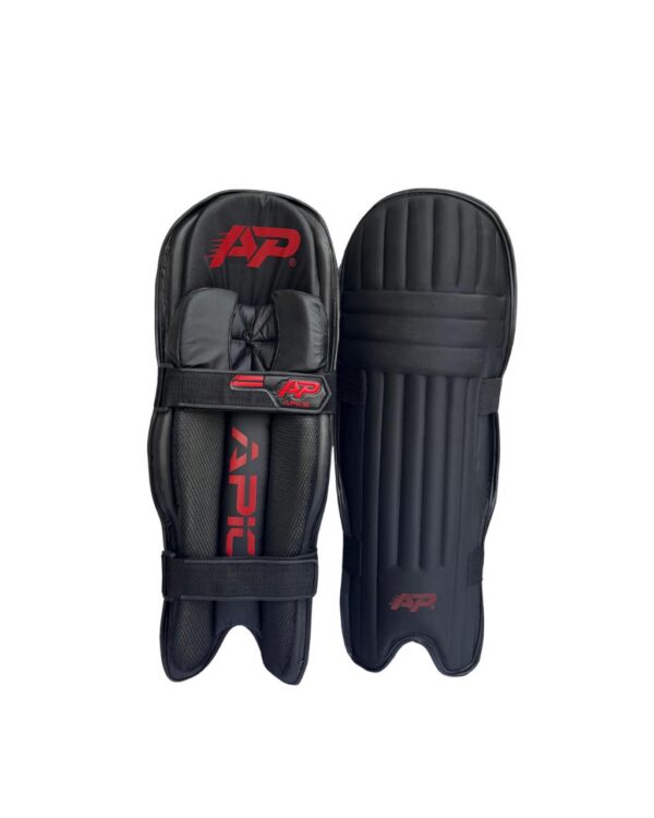 Black Moulded Batting Pads