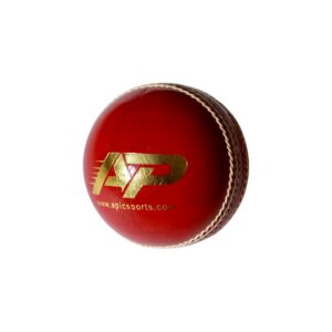 red cricket ball